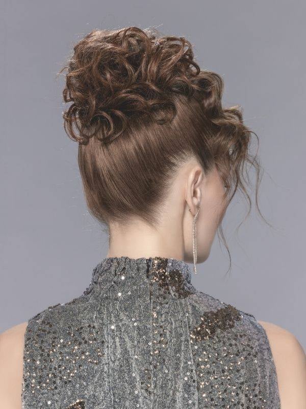 Chouchou élastique Ice Ellen Wille en cheveux naturels Remy Hair (8-15 cm) pour un volume naturel et une coiffure rapide.