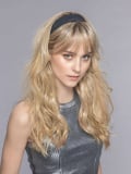 Couronne de cheveux Stevia Ellen Wille 38 cm : ondulations naturelles, extension thermo-résistante à porter avec ou sous turban