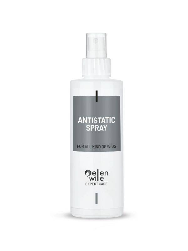 Spray anti-statique Ellen Wille pour cheveux synthétiques et naturels, brillance soyeuse et protection anti-électricité statique