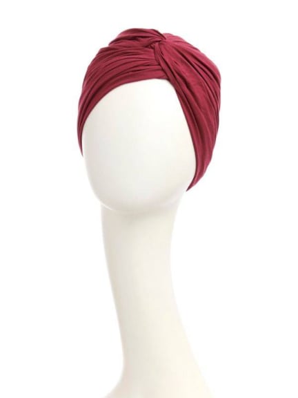 Bonnet Joyo Bambou Christine Headwear, turban classique en bambou à torsade, taille unique, coloris sobres et élégants.