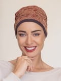 Turban Odéon NJ Création : bonnet élégant à plis froncés pour plus de volume, doux et confortable au quotidien