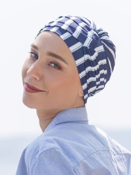 Turban Voltaire – sublimez votre look, jeu de plis, coloris coton, bambou ou polyester
