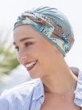 Turban Voltaire NJ Création, à enfiler, jeu de plis pour volume naturel, disponible en plusieurs coloris et matières