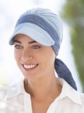 Casquette chimio Vincennes NJ Création, légère et souple, style féminin pour l’été et camoufler l’alopécie