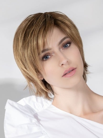 Perruque Fame Soft Ellen Wille, coupe degrade, bordure invisible extra longue, monture confort medical