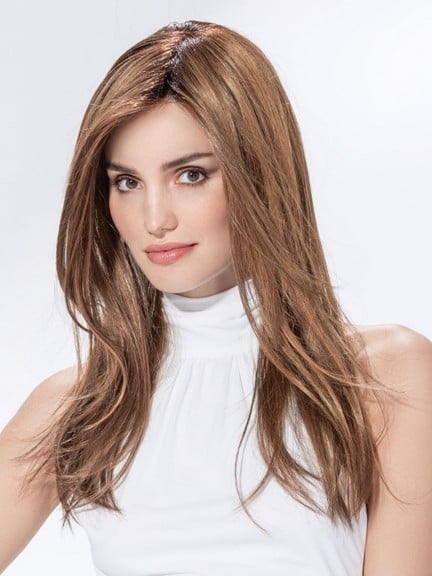 Perruque Mirage Deluxe — longue, dégradée, bordure invisible, chauffable 130°C