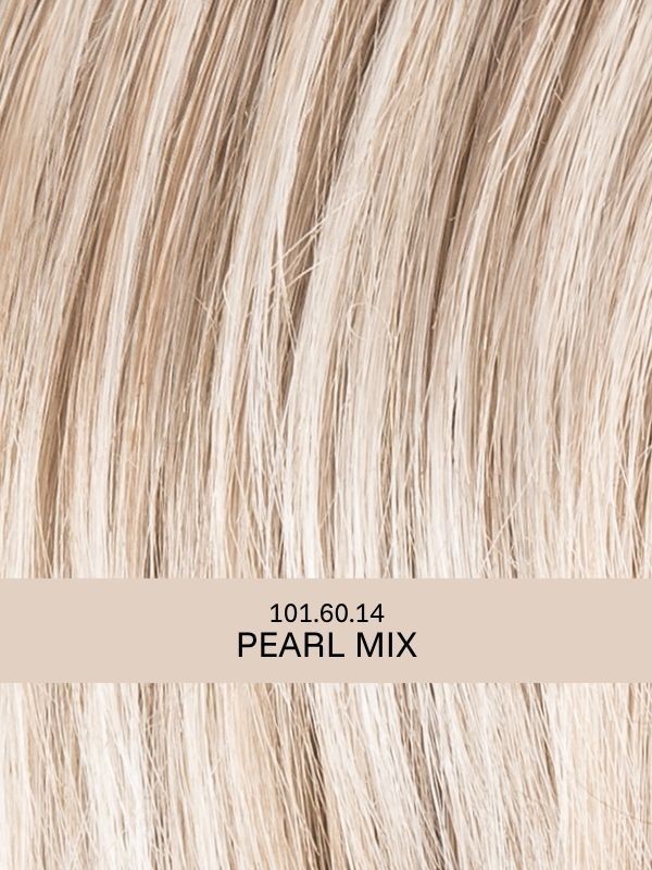 Perruque Posh Deluxe Ellen Wille : coupe courte nuque longue, tulle frontal extra-long, fibres synthétiques haut de gamme, effet