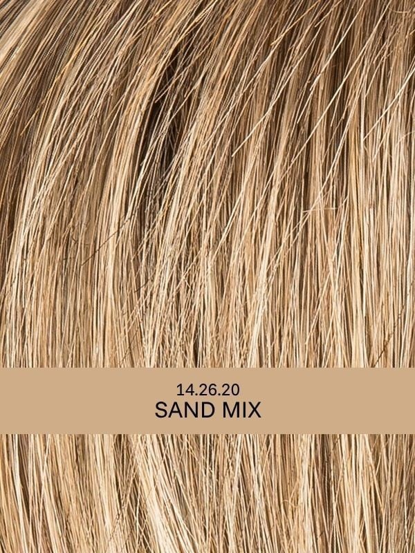 Perruque Select Soft Ellen Wille : coupe courte lisse, volume naturel, tulle frontal extra-long invisible, monture confort médic