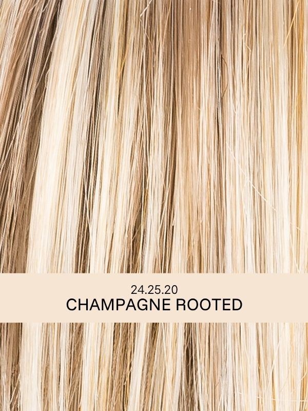 Perruque Fantasy Deluxe - longue ondulée, tulle frontal discret, effet rooted/mix