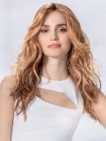 Perruque médicale Sparkle Deluxe Ellen Wille à cheveux longs, ondulés, avec lace front et fibre synthétique résistante à la chal