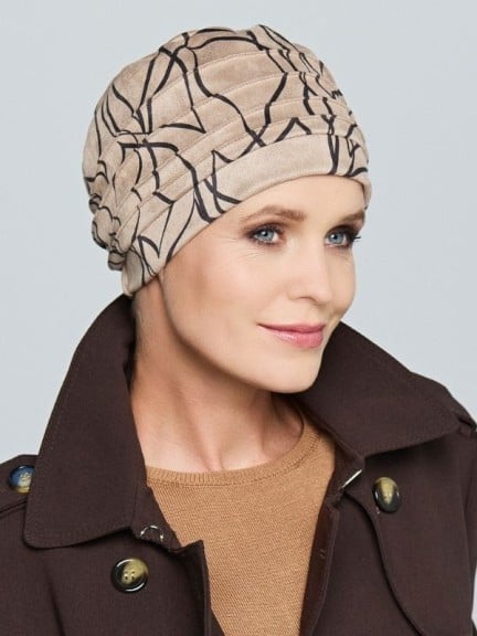 Turban Medea élégant en tissu doux