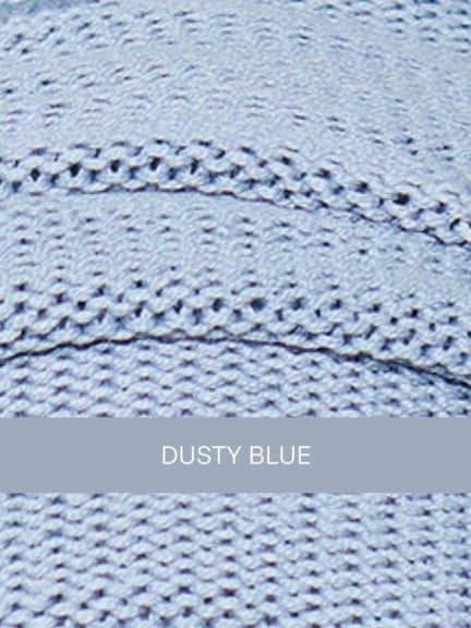 Turban Mina Knitt plissé en bambou et spandex, coloris naturel