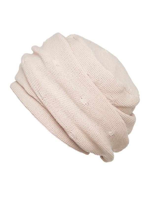 Turban Set Riva Knitt en coton et bambou, bonnet et bandeau pour style et maintien