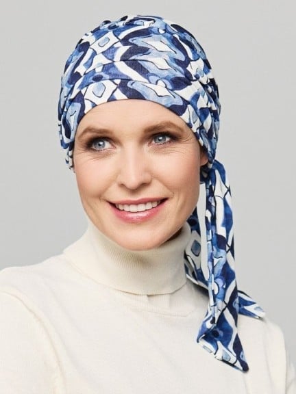 Madrid Printed turban foulard viscose doux imprime, adoptez un look chic