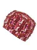 Turban Bahama Printed en fibre de bambou : confortable, respirant et discret, idéal après chimiothérapie, alopécie ou pelade.