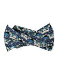 Bandeau Zoye Gisela Mayer en viscose douce, porté sur le bonnet Cap Nele Blue (réf. B-305).