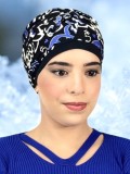 Turban Elsa bicolore en fibre de bambou — ultra-léger, hypoallergénique et anti-UV