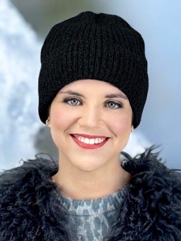 Bonnet Yves MM Paris doublé polaire, chaud et doux