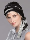 Turban chimio Ama Comfort Ellen Wille : bonnet réversible, pans à nouer, doublure viscose douce pour un confort optimal.