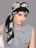 Turban chimio Ama Comfort Ellen Wille : bonnet réversible, pans à nouer, doublure viscose douce pour un confort optimal.