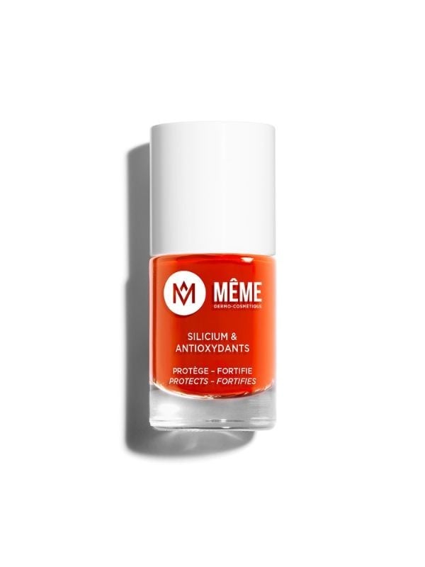 Vernis au Silicium MÊME 10ml – renforce et protège les ongles fragilisés, couleur opaque anti-UV