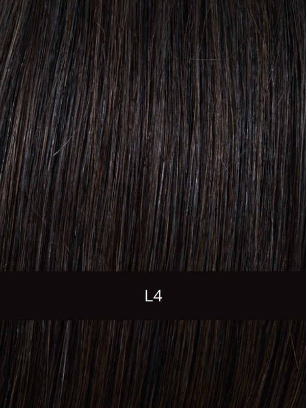 Admirez Debbie HH couleur L4, perruque 100% cheveux naturels, 52 cm — toucher soyeux & tulle cinéma