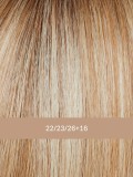 Sublimez votre look avec Debbie Deluxe HH Couleur 22/23/26+16 - perruque cheveux naturels Remy 52 cm
