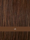 Sublimez votre look avec Debbie Deluxe HH Couleur L8 - perruque cheveux naturels Remy 52 cm