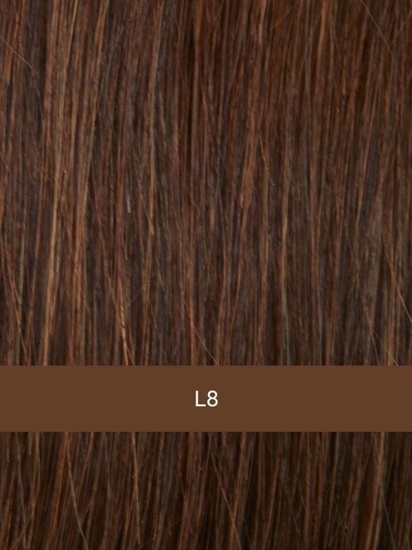 Sublimez votre look avec Debbie Deluxe HH Couleur L8 - perruque cheveux naturels Remy 52 cm