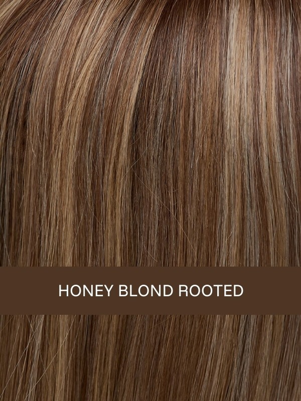 Debbie HH Remy Special — Perruque 100% Remy Hair longue, naturelle et soyeuse - Honeyblond Rooted
