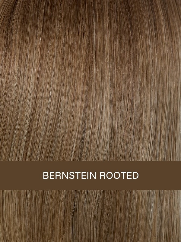 Sympathy HH Remy Special : cheveux 100% Remy, confort et rendu naturel pour camoufler l'alopécie - Couleur Bernstein Rooted