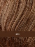Exclusiv Light Long HH — Perruque longue en cheveux naturels 100% Remy Hair, style glamour - Couleur 8/30