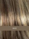 Exclusiv Light Long HH — Perruque longue en cheveux naturels 100% Remy Hair, style glamour - Couleur 18/22