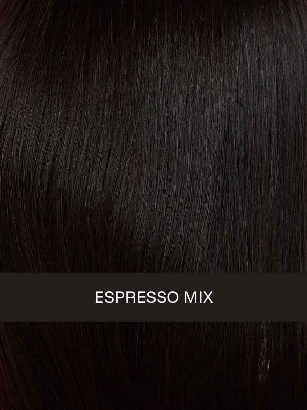 Perruque Energy HH Long en cheveux naturels – longueur ultra longue, finition soyeuse - Couleur Espresso Mix