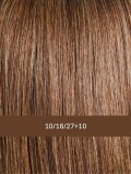 Prime Page Lace HH — Carré mi‑long naturel, tulle frontal invisible et confort léger - Couleur 10/16/27+10