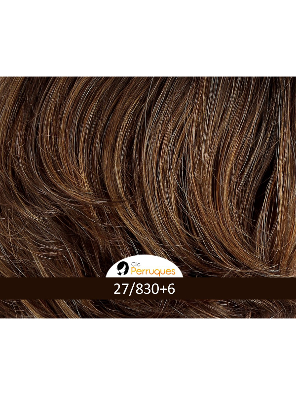 Perruque Tonia Lace Gisela Mayer : dégradé ondulé, effet naturel et volume, coiffage facile pour un look dynamique et tendance.