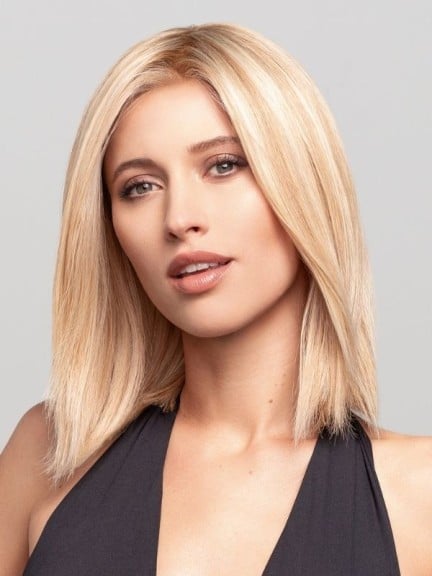Perruque Prime Page Lace Small HH : carré mi-long 28–35 cm, cheveux naturels Remy Hair, lace front invisible, rendu ultra nature