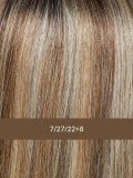 Perruque Linda HH Lace en cheveux naturels Remy Hair, carré droit mi-long 34 cm avec lace front invisible, confort quotidien.