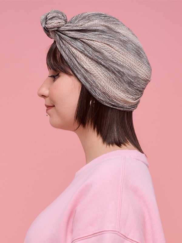 Bonnet Baby Doll Les Franjynes en coton gaufré, doublure thermorégulante OEKO-TEX et protection UV SPF40+