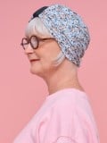 Bonnet chimio Assalit en coton doux anti-UV SPF 40+