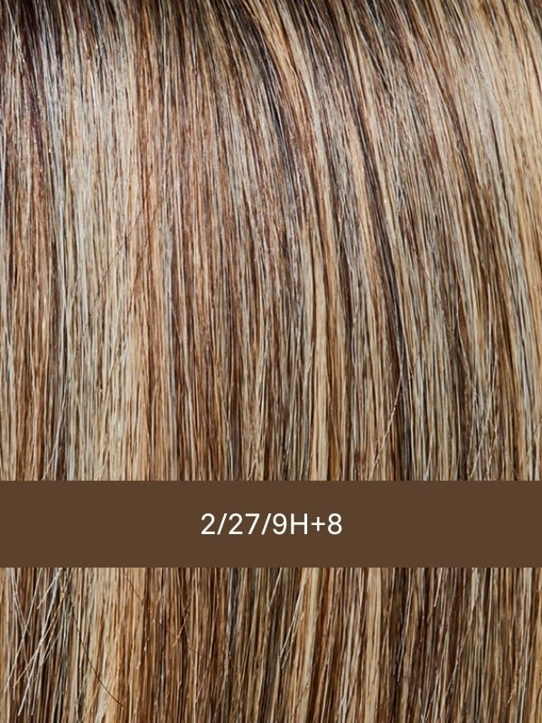 Perruque Cindy HH Lace Gisela Mayer en cheveux naturels 100% Remy Hair, carré mi-long plongeant avec lace front invisible