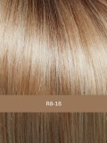 Perruque Gisela Mayer Euro Mix Pearl : carré mi-long dégradé, 100% Euro Human Hair, lace front invisible, rendu naturel