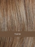 Perruque Gisela Mayer Euro Mix Pearl : carré mi-long dégradé, 100% Euro Human Hair, lace front invisible, rendu naturel