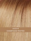 Perruque Euro Silver Gisela Mayer : carré mi-long lisse en 100% Euro Human Hair, bordure frontale invisible, look naturel