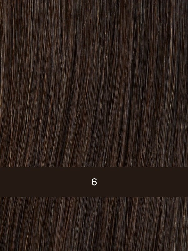 Perruque Gisela Mayer Euro Mix Pearl : carré mi-long dégradé, 100% Euro Human Hair, lace front invisible, rendu naturel