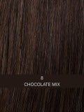 Adoptez Euro Gold : carré mi-long naturel en 100% Euro Human Hair - Couleur 8 Chocolate Mix