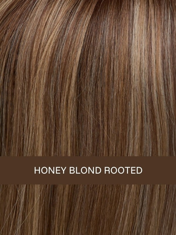 Perruque HH Remy Arrow 53 cm en cheveux naturels Remy, lisse et élégant, tulle cinéma