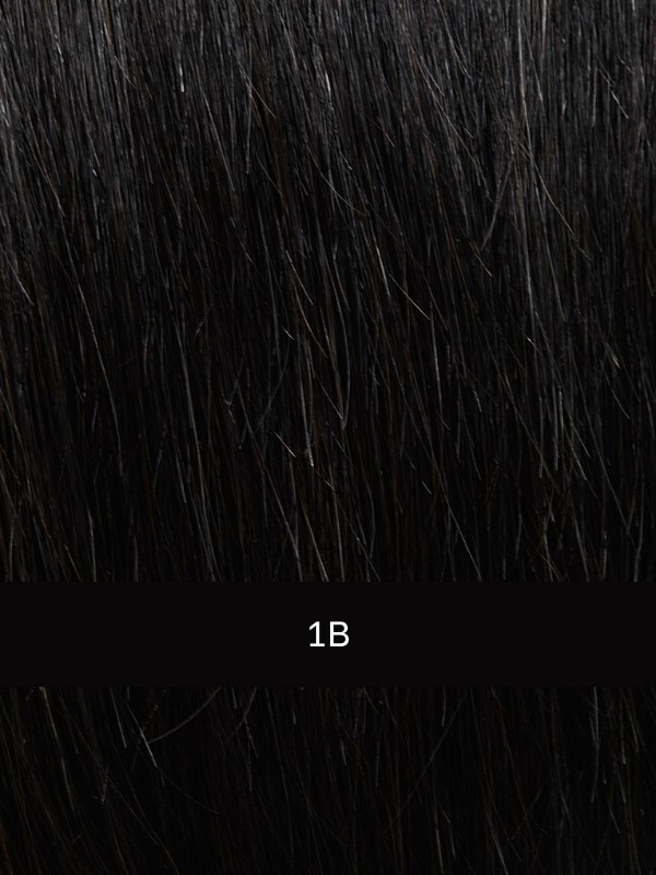 Prime Bob Lace HH Small Gisela Mayer : carré droit en cheveux naturels Remy, lace front tulle cinéma invisible, 20–27 cm