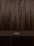 Perruque Mercedes Mono Lace Gisela Mayer : carré plongeant court, frange effilée, lace front et monofilament pour un rendu natur