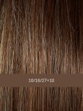 Perruque Mercedes Mono Lace Gisela Mayer : carré plongeant court, frange effilée, lace front et monofilament pour un rendu natur